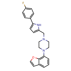 Chemical structure of Elopiprazole , CAS 115464-77-2, AChemBlock AD247976
