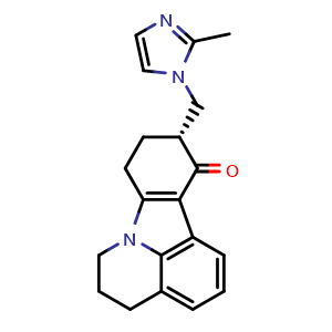 Chemical structure of Cilansetron , CAS 120635-74-7, AChemBlock AD247979