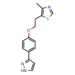 Chemical structure of CYP4A11/CYP4F2-IN-1 , CAS 502654-40-2, AChemBlock AD247986