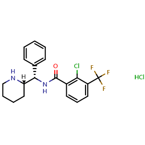 Chemical structure of SSR504734 HCl , CAS 615571-23-8, AChemBlock AD247993