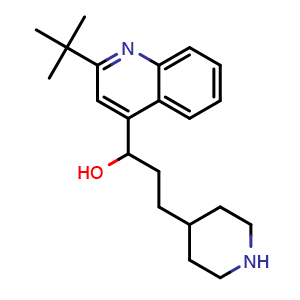 Chemical structure of Quinacainol , CAS 86073-85-0, AChemBlock AD248004