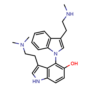 Chemical structure of Arundamine , CAS 475977-53-8, AChemBlock AD248006