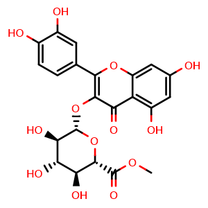 Quercetin 3-O-beta-D-glucuronide methyl ester