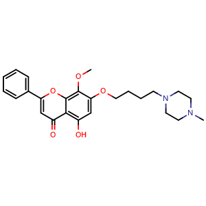 Chemical structure of LYG-202 , CAS 1175077-25-4, AChemBlock AD248021