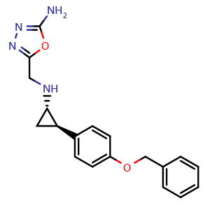 Chemical structure of Vafidemstat , CAS 1357362-02-7, AChemBlock AD248032