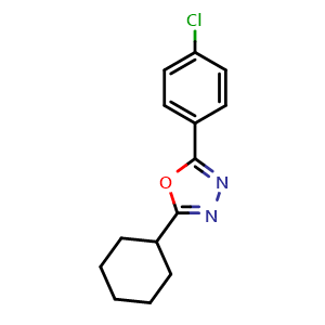 Chemical structure of MLS000545091 , CAS 322666-76-2, AChemBlock AD248033
