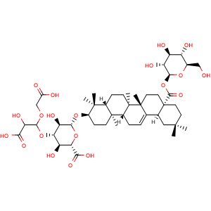 Chemical structure of Achyranthoside C , CAS 168009-90-3, AChemBlock AD248044