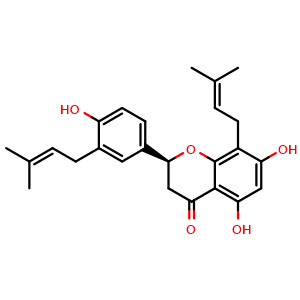 Chemical structure of Euchestraflavanone A , CAS 80510-05-0, AChemBlock AD248051