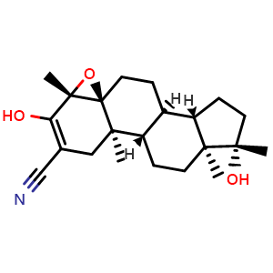 Chemical structure of Epostane , CAS 80471-63-2, AChemBlock AD248061