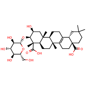 Chemical structure of Fallaxsaponin A , CAS 1287702-60-6, AChemBlock AD248066