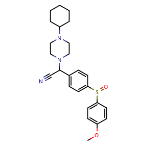 Chemical structure of SCH 57790 , CAS 221660-80-6, AChemBlock AD248068