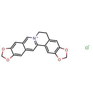 Chemical structure of Pseudocoptisine chloride , CAS 30044-78-1, AChemBlock AD248087