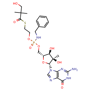 Chemical structure of IDX184 , CAS 1036915-08-8, AChemBlock AD248088
