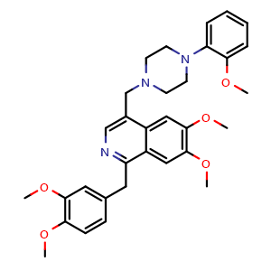 Chemical structure of Elziverine , CAS 95520-81-3, AChemBlock AD248091