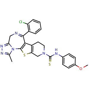 Chemical structure of Rocepafant , CAS 132579-32-9, AChemBlock AD248092