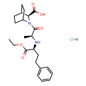 Chemical structure of Zabicipril HCl , CAS 90130-77-1, AChemBlock AD248104