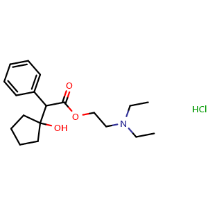 Chemical structure of Cyclodrine hydrochloride , CAS 78853-39-1, AChemBlock AD248116