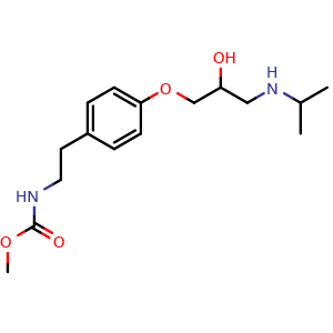 Chemical structure of Pamatolol , CAS 59110-35-9, AChemBlock AD248142