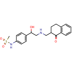 Chemical structure of Antihypertensive sulfonanilide XVII , CAS 129280-07-5, AChemBlock AD248148