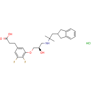 Chemical structure of Ronacaleret HCl , CAS 702686-96-2, AChemBlock AD248149