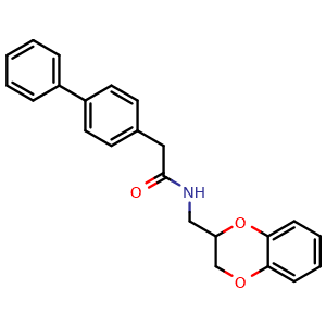 Chemical structure of AIMP2-DX2-IN-1 , CAS 848256-17-7, AChemBlock AD248154