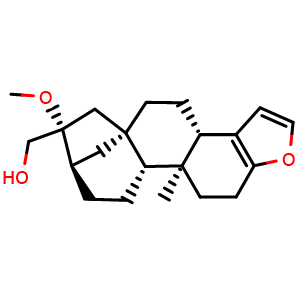 Chemical structure of 16-O-Methyl cafestol , CAS 108214-28-4, AChemBlock AD248162