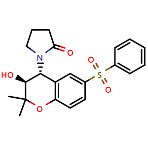 Chemical structure of Rilmakalim , CAS 132014-21-2, AChemBlock AD248170
