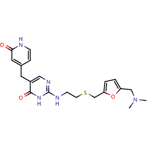 Chemical structure of Donetidine , CAS 99248-32-5, AChemBlock AD248172