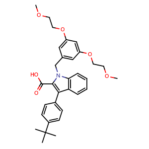 Chemical structure of GSK376501A , CAS 1010412-80-2, AChemBlock AD248176