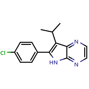 Chemical structure of Aloisine B , CAS 496864-14-3, AChemBlock AD248195