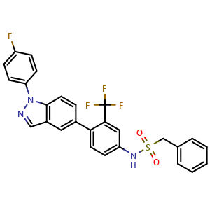 Chemical structure of GSK9027 , CAS 1229096-88-1, AChemBlock AD248210