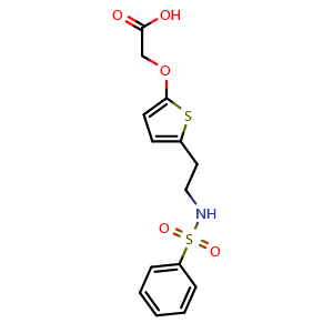 Chemical structure of Linotroban , CAS 120824-08-0, AChemBlock AD248212
