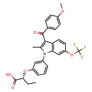 Chemical structure of MK-0533 , CAS 668455-28-5, AChemBlock AD248224