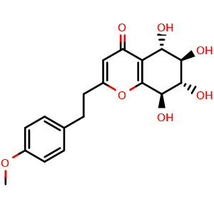Chemical structure of 4'-Methoxyisoagarotetrol , CAS 104901-10-2, AChemBlock AD248225