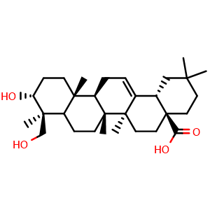 Chemical structure of Scutellaric acid , CAS 102919-76-6, AChemBlock AD248231