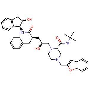 Chemical structure of L 756423 , CAS 216863-66-0, AChemBlock AD248233