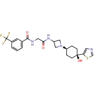 Chemical structure of CCR2 antagonist 5 , CAS 1228650-83-6, AChemBlock AD248239