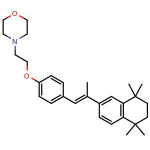 Chemical structure of Mofarotene , CAS 125533-88-2, AChemBlock AD248243