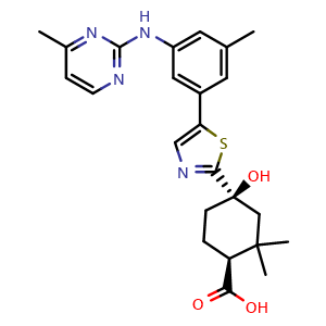 Chemical structure of Syk-IN-3 , CAS 1312534-69-2, AChemBlock AD248249