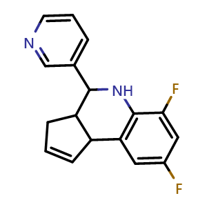 Chemical structure of (Rac)-Golgicide A , CAS 1005036-73-6, AChemBlock AD248254