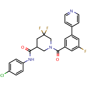 Chemical structure of CCG-257081 , CAS 1922098-90-5, AChemBlock AD248285