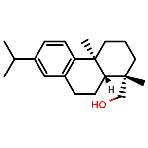Chemical structure of Dehydroabietinol , CAS 3772-55-2, AChemBlock AD248288