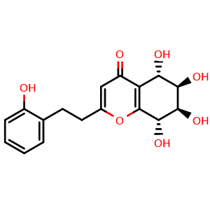 Chemical structure of 2'-Hydroxylagarotetrol , CAS 135308-83-7, AChemBlock AD248289