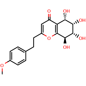 Chemical structure of Aquilarone C , CAS 1404479-46-4, AChemBlock AD248290
