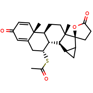 Chemical structure of Mespirenone , CAS 87952-98-5, AChemBlock AD248306
