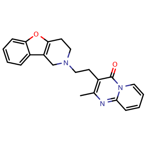 Chemical structure of Lusaperidone , CAS 214548-46-6, AChemBlock AD248325