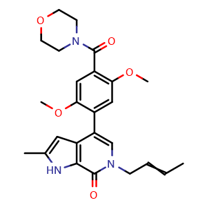 Chemical structure of GNE-375 , CAS 1926989-06-1, AChemBlock AD248327