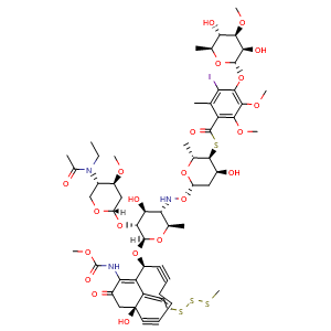Chemical structure of N-Acetyl-Calicheamicin , CAS 108212-76-6, AChemBlock AD248332
