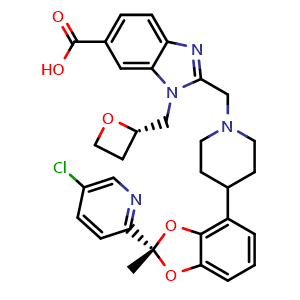 Chemical structure of Lotiglipron , CAS 2401892-75-7, AChemBlock AD248336
