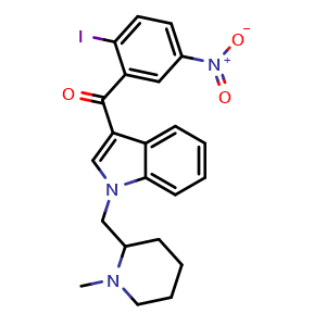 Chemical structure of AM1241 , CAS 444912-48-5, AChemBlock AD248358